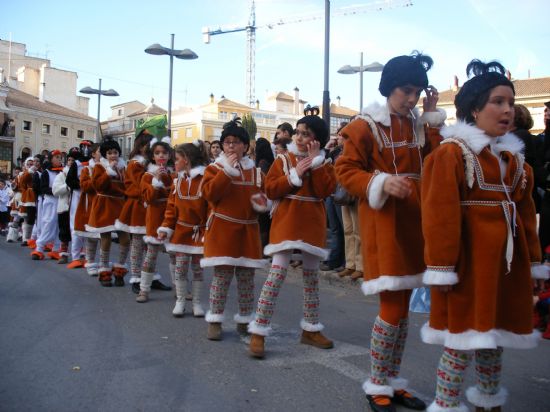 MS DE 2.500 PERSONAS HAN DESFILADO EN EL CARNAVAL INFANTIL Y UN MILLAR LO HARN ESTE SBADO EN EL DESFILE DE ADULTOS DE TOTANA