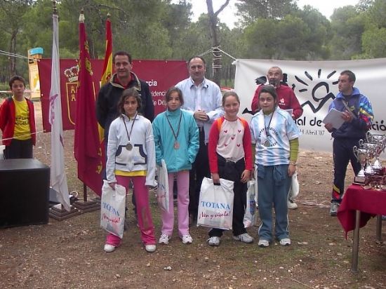 MS 200 ESCOLARES PARTICIPAN EN LA FINAL REGIONAL ESCOLAR DE ORIENTACIN EN TOTANA DENTRO DEL PROGRAMA DE DEPORTE ESCOLAR