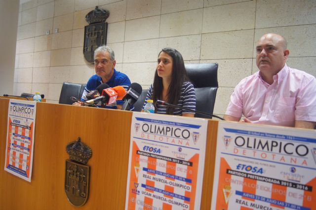El Olmpico de Totana se enfrentar al Real Murcia CF y al UCAM en los primeros amistosos de la pretemporada 2015/2016