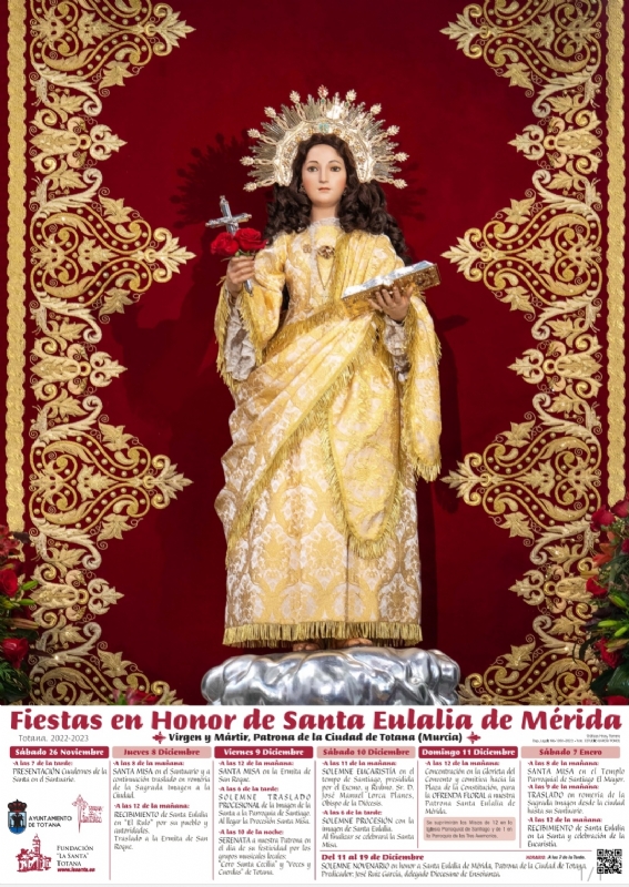 Vdeo. Las romeras del 8 de diciembre y 7 de enero regresan al programa de actividades religiosas de los festejos patronales de Santa Eulalia