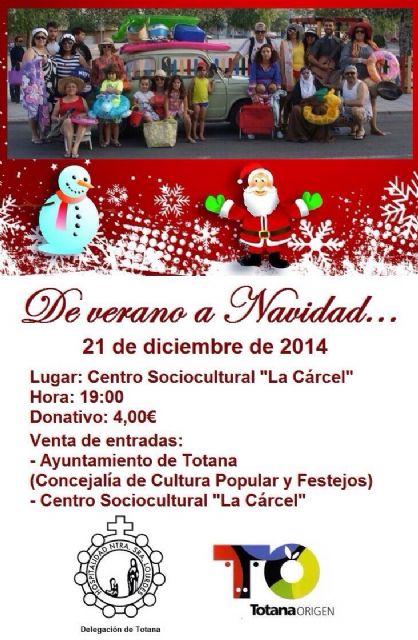 La Delegacin de Lourdes de Totana pone en escena el prximo domingo 21 la obra de teatro De Verano a Navidad