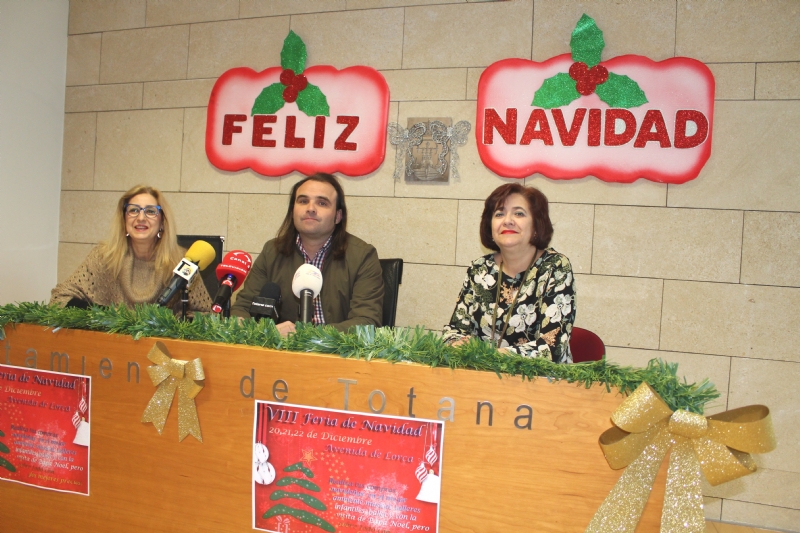 Vdeo. La VIII Feria de Navidad del Comercio y Regalo de la Avenida de Lorca se celebra este prximo fin de semana, del 20 al 22 de diciembre