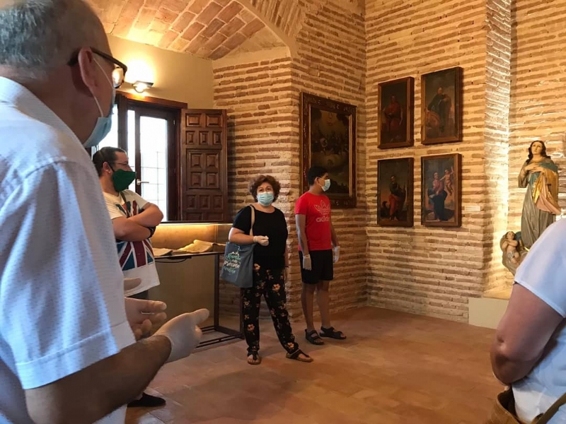 Se retoman, con gran éxito y después de cuatro meses, las visitas programadas al Museo de la Torre, organizadas por la Concejalía de Turismo