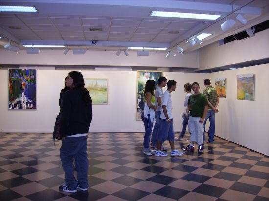 LA MUESTRA DE PINTURA LUZ Y COLOR, DEL JOVEN TOTANERO, MARIO ANDREO OSETE, ESTAR EXPUESTA EN LA SALA DE EXPOSICIONES GREGORIO CEBRIN HASTA EL 23 DE SEPTIEMBRE