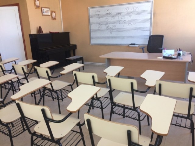 Remodelarn las instalaciones de la Escuela de Msica del Centro Sociocultural La Crcel para hacer ms confortables las aulas de aprendizaje musical