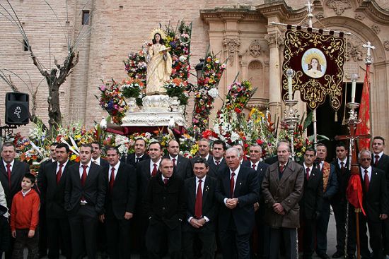MILES DE VECINOS PARTICIPAN EN LA OFRENDA FLORAL A LA PATRONA SANTA EULALIA, QUE PONE EL PUNTO FINAL AL PROGRAMA DE FESTEJOS PATRONALES