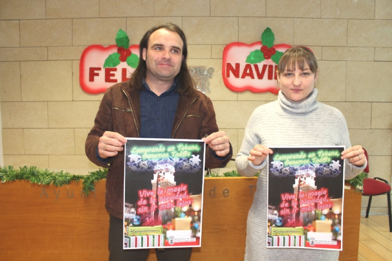 Vdeo. El Ayuntamiento promueve una campaa dirigida a fomentar las compras de Navidad y Reyes en los establecimientos comerciales del municipio de Totana