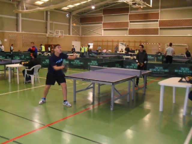 El IES Juan de la Cierva particip en la Jornada Zona Sur de Tenis de Mesa de Deporte Escolar, que tuvo lugar en Lorca, organizada por la Direccin General de Deportes