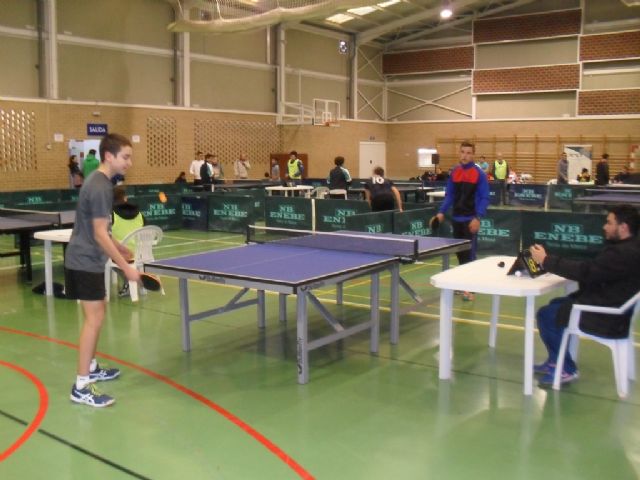 El IES "Juan de la Cierva" participó en la Jornada Zona Sur de Tenis de Mesa de Deporte Escolar, que tuvo lugar en Lorca, organizada por la Dirección General de Deportes