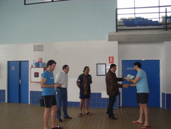 EL SEMINARIO DE LOS CUATRO ESTILOS DE NATACIN, ORGANIZADO POR LA CONCEJALA DE DEPORTES DURANTE ESTE FIN DE SEMANA, HA CONTADO CON UNA VEINTENA DE ALUMNOS PROCEDENTES DE ALHAMA, LIBRILLA Y TOTANA