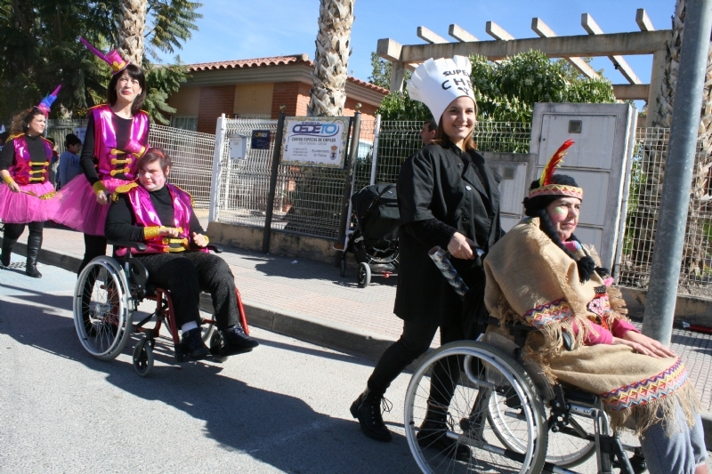 Los Centros de Da para la Discapacidad celebran este jueves 20 de febrero el II Carnaval Adaptado de Totana (11:30 horas)