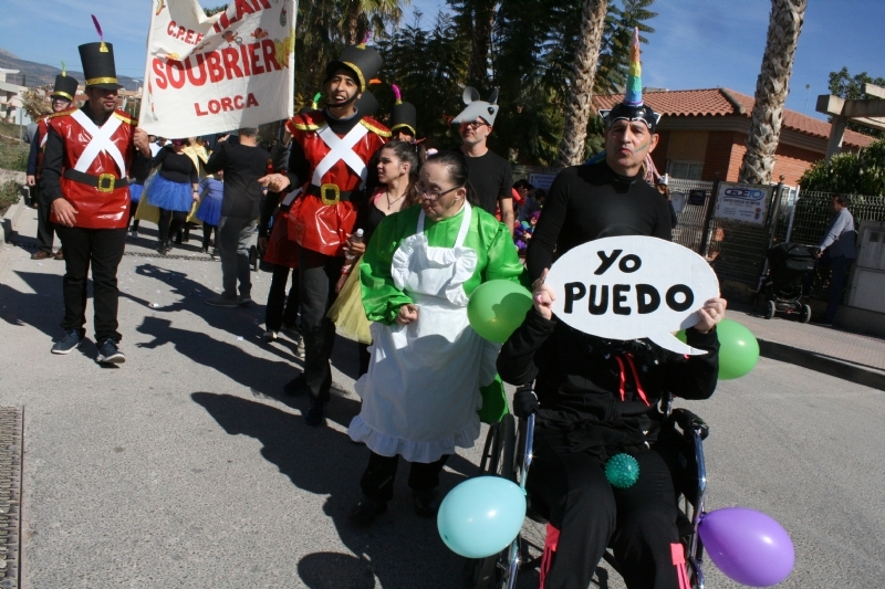 Los Centros de Da para la Discapacidad celebran este jueves 20 de febrero el II Carnaval Adaptado de Totana (11:30 horas)
