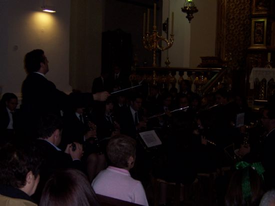EL TRADICIONAL CONCIERTO DE SEMANA SANTA DE LA LOCALIDAD CONT ESTE AO CON UNA DECENA DE NUEVOS COMPONENTES DE LA BANDA DE MSICA DE LA AGRUPACIN MUSICAL DE TOTANA