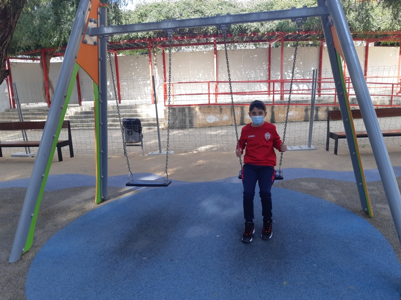 Se reabre desde hoy la zona de juegos infantil del Parque Municipal 