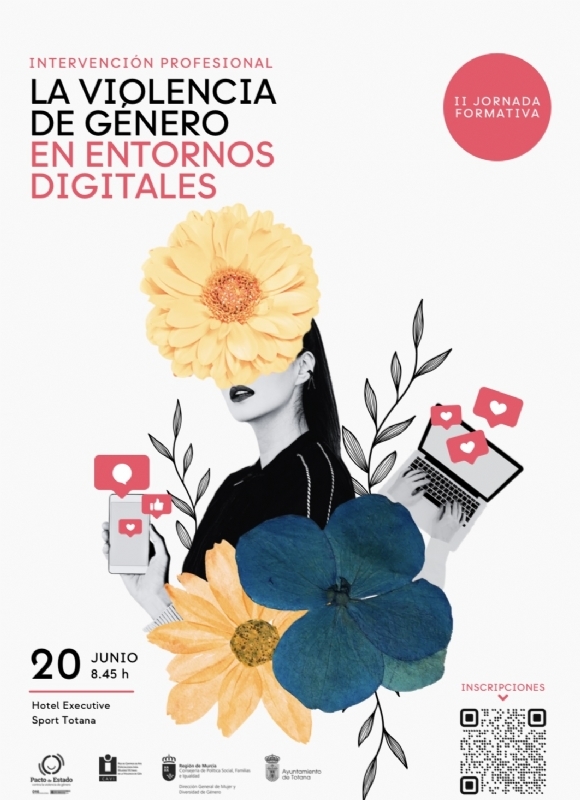 Este jueves se celebran en Totana II Jornadas Formativas Intervencin Profesional: La Violencia de Gnero en entornos digitales