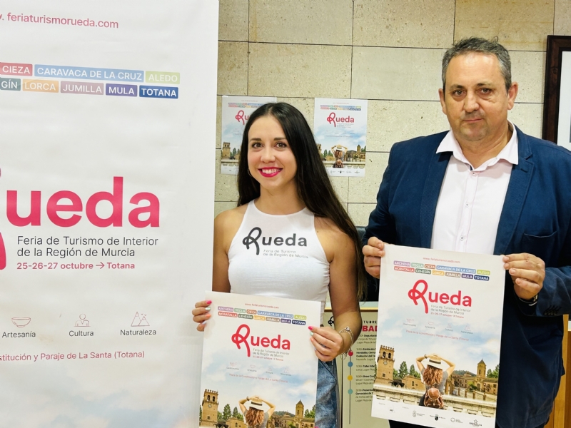 Totana acoger la I Feria de Turismo Interior de la Regin de Murcia del 25 al 27 de octubre, que organiza la nueva Asociacin Murcia Rueda, y que pasar por otros 10 municipios de interior