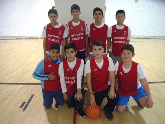 Comienza la Fase Local de Baloncesto alevn del programa de Deporte Escolar, organizada por la Concejala de Deportes