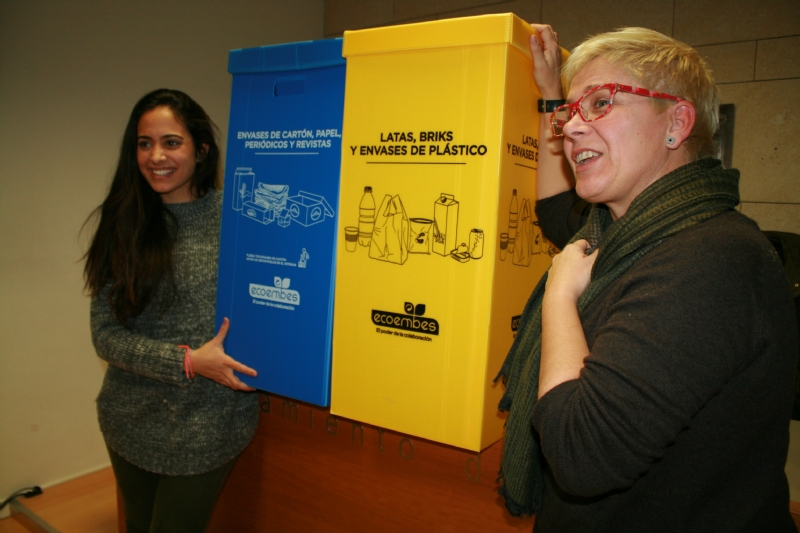 Vdeo. Los colegios se van a sumar al proyecto Educa en Eco para promover el fomento de la recogida selectiva de residuos de envases y papel-cartn en las comunidades educativas