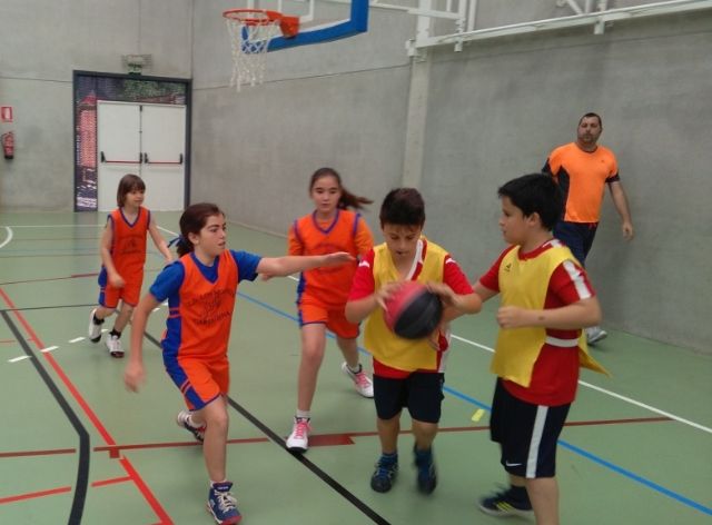 Seis equipos de Totana participaron en los cuartos de final de la Fase Regional de Baloncesto, Balonmano, Ftbol Sala y Voleibol del programa de Deporte Escolar