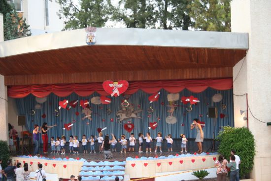 LAS ACTUACIONES PROTAGONIZADAS POR LOS NIÑOS Y NIÑAS DE LA ESCUELA MUNICIPAL INFANTIL "CLARA CAMPOAMOR" EN LA FIESTA DE FIN DE CURSO CONGRERARON A NUMEROSAS PERSONAS EN EL PARQUE MUNICIPAL "MARCOS ORTIZ"