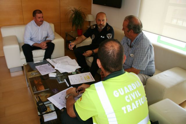 Ayuntamiento y “Unipublic” se reúnen para coordinar el dispositivo de seguridad y emergencias con motivo de la 10ª etapa de la Vuelta Ciclista a España que pasará por Totana el próximo 29 de agosto