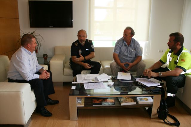 Ayuntamiento y “Unipublic” se reúnen para coordinar el dispositivo de seguridad y emergencias con motivo de la 10ª etapa de la Vuelta Ciclista a España que pasará por Totana el próximo 29 de agosto
