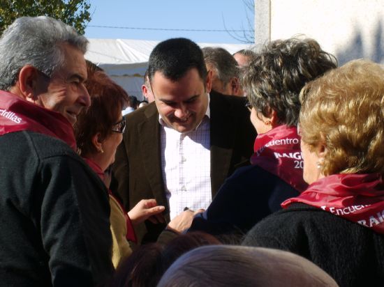 AUTORIDADES LOCALES ASISTEN AL I ENCUENTRO DE CUADRILLAS DE EL RAIGUERO DONDE PARTICIPARON UN TOTAL DE SEIS AGRUPACIONES FOLKLRICAS DE LA REGIN DE MURCIA