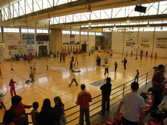 TOTANA ACOGI LA FINAL REGIONAL ESCOLAR DE BADMINTON, QUE CONT CON UNA PARTICIPACIN DE 130 ESCOLARES DE TODA LA REGIN DE MURCIA