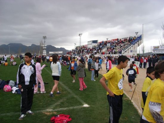 UN TOTAL DE 33 ESCOLARES DE TOTANA PARTICIPAN EN LA FINAL REGIONAL DE CAMPO A TRAVES, ORGANIZADA POR LA DIRECCION GENERAL DE DEPORTES DE LA REGION DE MURCIA, Y QUE SE CELEBR EN JUMILLA, EL PASADO FIN DE SEMANA
