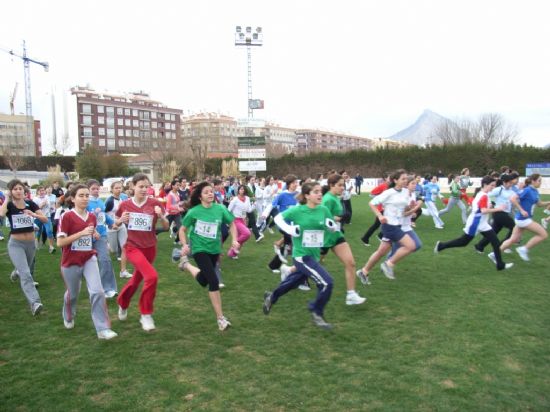 UN TOTAL DE 33 ESCOLARES DE TOTANA PARTICIPAN EN LA FINAL REGIONAL DE CAMPO A TRAVES, ORGANIZADA POR LA DIRECCION GENERAL DE DEPORTES DE LA REGION DE MURCIA, Y QUE SE CELEBR EN JUMILLA, EL PASADO FIN DE SEMANA