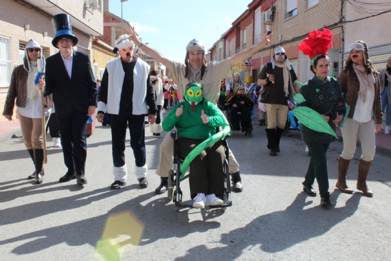 Totana celebra el II Carnaval Adaptado con la participación de los usuarios de los Centros de Día para la Discapacidad y cinco centros invitados de la comarca