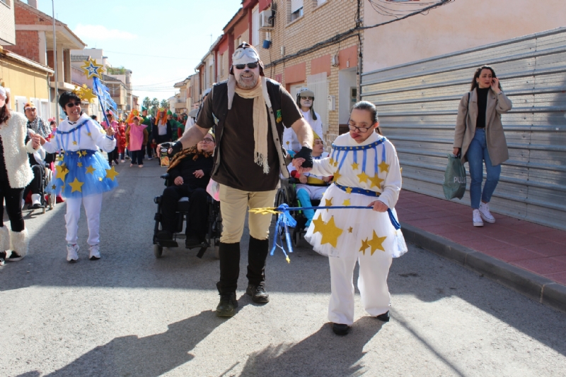 Totana celebra el II Carnaval Adaptado con la participacin de los usuarios de los Centros de Da para la Discapacidad y cinco centros invitados de la comarca