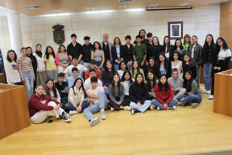Catorce estudiantes italianos devuelven la visita que alumnos del IES Juan de la Cierva realizaron en febrero en virtud de un intercambio enmarcado en el proyecto Erasmus