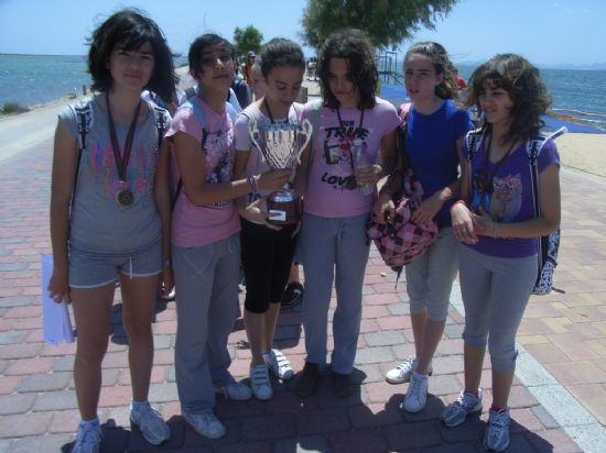 UN TOTAL DE 45 ESCOLARES DE TOTANA PARTICIPAN EN "LA FINAL REGIONAL ESCOLAR DE AQUATLÓN" CELEBRADA EN SAN PEDRO DEL PINATAR, CON EXCELENTES RESULTADOS PARA LOS CENTROS DE ENSEÑANZA DE LA LOCALIDAD