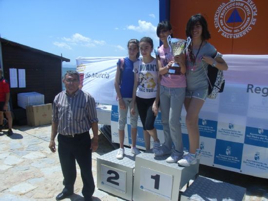 UN TOTAL DE 45 ESCOLARES DE TOTANA PARTICIPAN EN "LA FINAL REGIONAL ESCOLAR DE AQUATLÓN" CELEBRADA EN SAN PEDRO DEL PINATAR, CON EXCELENTES RESULTADOS PARA LOS CENTROS DE ENSEÑANZA DE LA LOCALIDAD