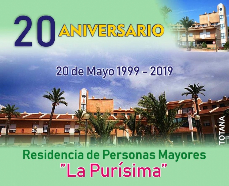 La Residencia "La Purísima" cumple hoy 20 años desde su apertura, consolidándose como un servicio público de atención integral a personas mayores