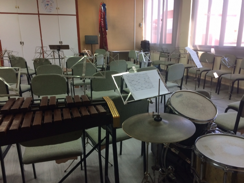 La Agrupacin Musical y el Ayuntamiento de Totana dan el nombre de Ceferino Ayala Garca a las instalaciones de la Escuela de Msica, en el Centro Sociocultural La Crcel
