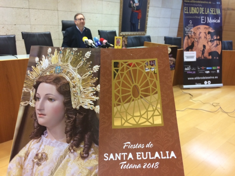 Vdeo. Se presenta el programa de las fiestas patronales de Santa Eulalia2018, que se celebran del 30 de noviembre al 10 de diciembre