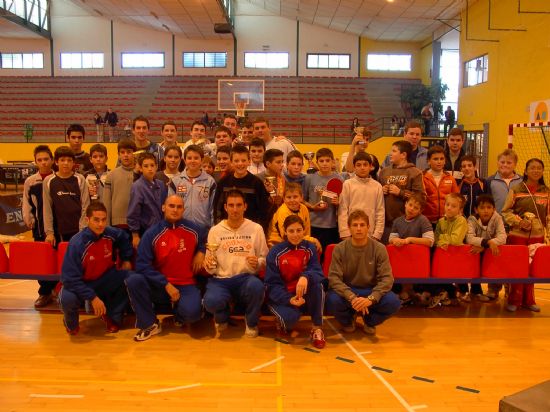 CON EL I TORNEO DE TENIS DE MESA INFANTIL CONCLUYEN LAS ACTIVIDADES DEPORTIVAS DE LAS VII JORNADAS DE PROMOCIN DE LA SALUD