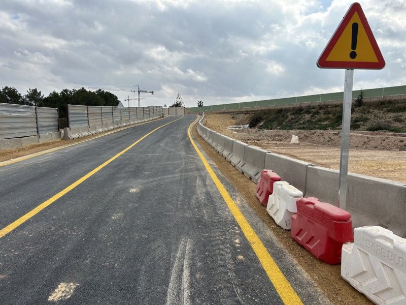 La prxima semana se abrir el desvo provisional del tramo de la RM-502 (Circunvalacin Norte) afectado por las obras del AVE