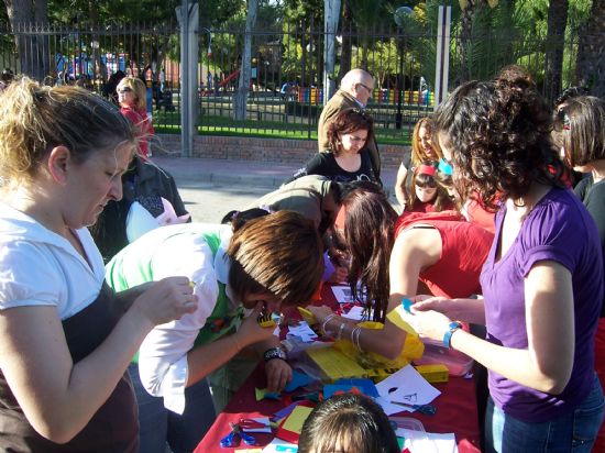 XITO DE PARTICIPACIN Y ASISTENCIA EN LA XII ALDEA DE LAS ASOCIACIONES 2008, QUE SE HA CELEBRADO EN EL LATERAL DEL PARQUE MUNICIPAL DURANTE ESTE FIN DE SEMANA