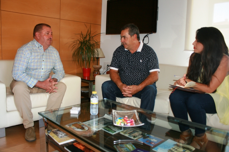 Autoridades municipales se renen con el presidente del Olmpico para coordinar actuaciones de colaboracin de cara a la prxima temporada 2018/2019