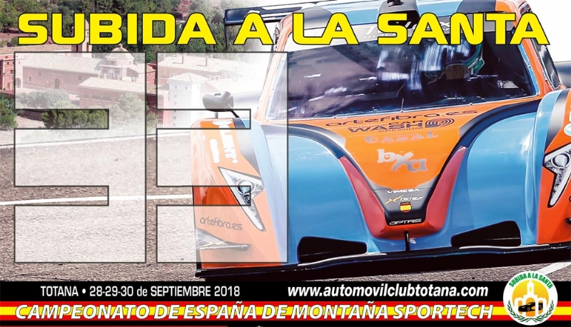 Vdeo. Ms de 70 pilotos participan del 28 al 30 de septiembre en la 33 Subida a La Santa, sptima y ltima prueba automovilstica puntuable para el Campeonato de Espaa de Montaa