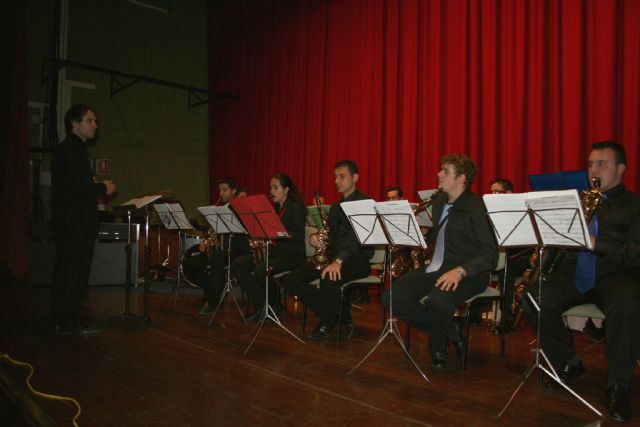 LA NUEVA ORQUESTA "THE BIG BAND THEORY" PROTAGONIZA SU PRIMER CONCIERTO EN "LA CÁRCEL" DENTRO DE LOS ACTOS ORGANIZADOS POR LA ESCUELA MUNICIPAL DE MÚSICA POR SANTA CECILIA, PATRONA DE LOS MÚSICOS