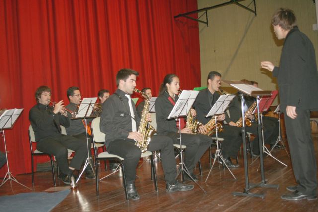 LA NUEVA ORQUESTA "THE BIG BAND THEORY" PROTAGONIZA SU PRIMER CONCIERTO EN "LA CÁRCEL" DENTRO DE LOS ACTOS ORGANIZADOS POR LA ESCUELA MUNICIPAL DE MÚSICA POR SANTA CECILIA, PATRONA DE LOS MÚSICOS