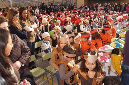 LOS ALUMNOS DE LOS COLEGIOS  DE EDUCACIÓN INFANTIL Y PRIMARIA DE TOTANA CELEBRAN SUS FIESTAS DE NAVIDAD Y REYES PARA CONCLUIR CON EL PRIMER TRIMESTRE DEL CURSO ESCOLAR