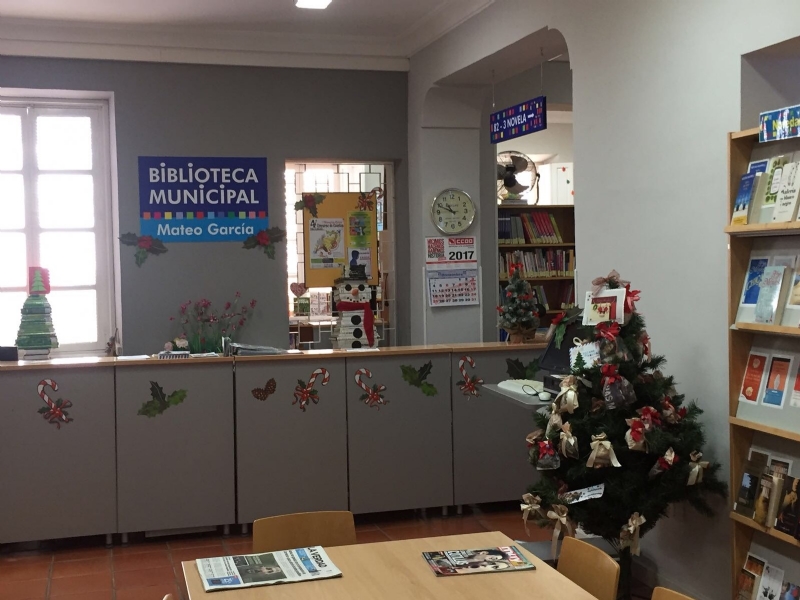La Concejala de Cultura informa de los nuevos horarios de la Biblioteca Municipal y la Sala de Estudio con motivo de las fiestas de Navidad y Reyes