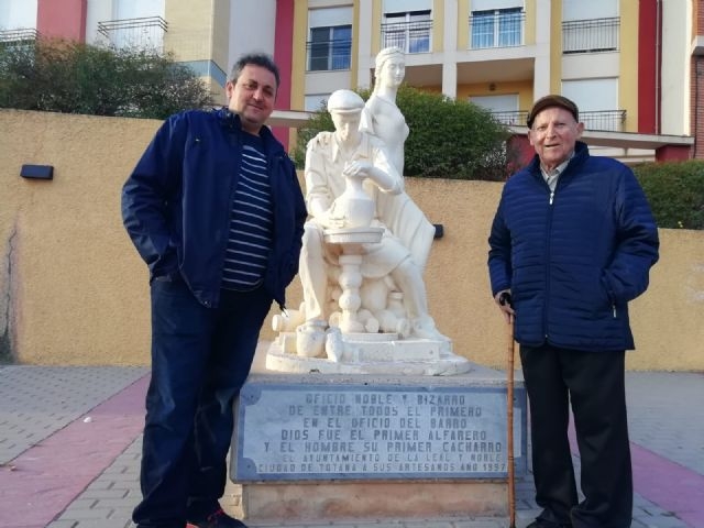 El Ayuntamiento efectuar un homenaje institucional a la familia de alfareros Tudela junto al Monumento al Alfarero, este domingo 26 de enero (12.30 horas)