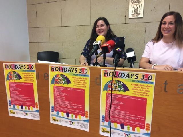 Quedan plazas disponibles para la Escuela de Verano "Holidays 3.0", que organiza la Concejalía de Juventud en colaboración con el Colectivo para la Promoción Social "El Candil"