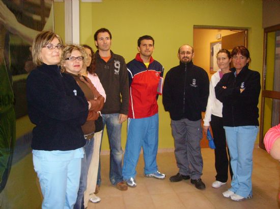 SE INAUGURAN LAS OBRAS DE REMODELACIN DE LA CONCEJALA DE DEPORTES EN EL PABELLN MANOLO IBEZ Y SE FIJAN LAS LNEAS DE ACTUACIN DE LA POLTICA DEPORTIVA PARA ESTOS AOS